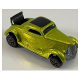1968 REDLINE Hot Wheels "Classic 36 Ford Coupe" Transparent Apple Green Nice Condition