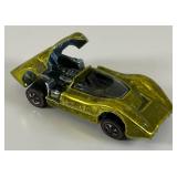 1968 REDLINE Hot Wheels "Mclaren M6A" Transparent Apple Green Nice Condition
