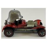 1969 REDLINE Hot Wheels "Red Barron"  Transparent Red Nice Condition