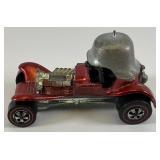 1969 REDLINE Hot Wheels "Red Barron"  Transparent Red Nice Condition