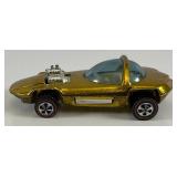 1967 REDLINE Hot Wheels "Silhouette" Transparent Gold Nice Condition