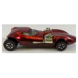 1968 REDLINE Hot Wheels "Twinmill" Transparent Red Very Nice Condition