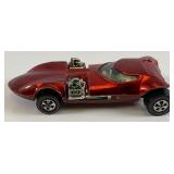 1968 REDLINE Hot Wheels "Twinmill" Transparent Red Very Nice Condition