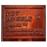 1968 REDLINE Hot Wheels "Twinmill" Transparent Red Very Nice Condition