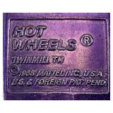 1968 REDLINE Hot Wheels "Twinmill" Transparent Purple Very Nice Condition