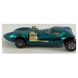 1968 REDLINE Hot Wheels "Twinmill" Transparent Aqua Very Nice Condition