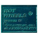1968 REDLINE Hot Wheels "Twinmill" Transparent Aqua Very Nice Condition