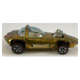 1967 REDLINE Hot Wheels "Silhouette" Transparent Gold Nice Condition
