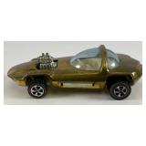 1967 REDLINE Hot Wheels "Silhouette" Transparent Gold Nice Condition