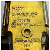 1967 REDLINE Hot Wheels "Silhouette" Transparent Gold Nice Condition