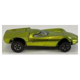 1968 REDLINE Hot Wheels "Turbofire" Transparent Apple Green Nice Condition