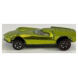 1968 REDLINE Hot Wheels "Turbofire" Transparent Apple Green Nice Condition