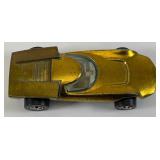 1968 REDLINE Hot Wheels "Turbofire" Transparent Gold Nice Condition