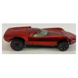 1968 REDLINE Hot Wheels "Turbofire" Transparent Red Nice Condition