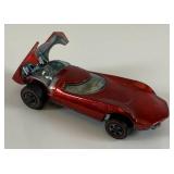 1968 REDLINE Hot Wheels "Turbofire" Transparent Red Nice Condition