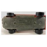 1968 REDLINE Hot Wheels "Turbofire" Transparent Red Nice Condition