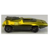 1969 REDLINE Hot Wheels "Peeping Bomb" Transparent Yellow Very Nice Condition