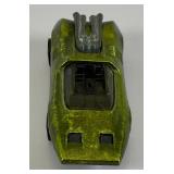 1969 REDLINE Hot Wheels "Peeping Bomb" Transparent Lime Green Very Nice Condition