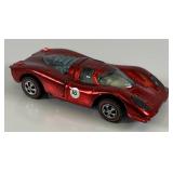 1969 REDLINE Hot Wheels "Porshe 917" Transparent Red Really Nice Condition