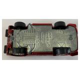 1969 REDLINE Hot Wheels "Porshe 917" Transparent Red Really Nice Condition