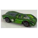1969 REDLINE Hot Wheels "Porshe 917" Transparent Green Really Nice Condition