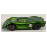 1969 REDLINE Hot Wheels "Porshe 917" Transparent Green Really Nice Condition