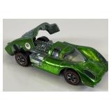 1969 REDLINE Hot Wheels "Porshe 917" Transparent Green Really Nice Condition