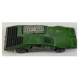 1970 REDLINE Hot Wheels "Side Kick"  Transparent Lime Green Nice Condition