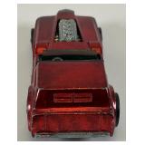 1970 REDLINE Hot Wheels "The Hood" Transparent Red Really Nice Condition