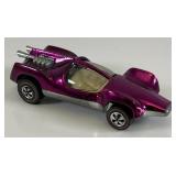 1969 REDLINE Hot Wheels "Mantis" Transparent Purple Super Nice Condition (Needs Front Drivers Saide Tire Cover)(