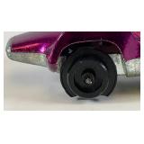 1969 REDLINE Hot Wheels "Mantis" Transparent Purple Super Nice Condition (Needs Front Drivers Saide Tire Cover)(