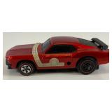 1969 REDLINE Hot Wheels SIZZLER "Mustang Boss 302" Red Nice Condition