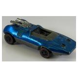 1969 REDLINE Hot Wheels "Peeping Bomb" Transparent Blue Very Nice Condition