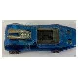 1969 REDLINE Hot Wheels "Peeping Bomb" Transparent Blue Very Nice Condition