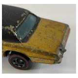 1967 REDLINE Hot Wheels "Custom T-Bird" Transparent Gold Used Condition