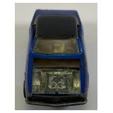 1967 REDLINE Hot Wheels "Custom Camero" Transparent Blue With Button Nice Used Condition (Button Tab Missing)