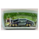 1968 Redline Hot Wheels Blue SHOWCASE PLAQUE Car Carrier (AS SEEN WITH REDLINE PARTS CARS)