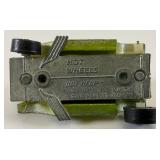 1968 Redline Hot Wheels Blue SHOWCASE PLAQUE Car Carrier (AS SEEN WITH REDLINE PARTS CARS)