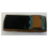 1968 Redline Hot Wheels Blue SHOWCASE PLAQUE Car Carrier (AS SEEN WITH REDLINE PARTS CARS)