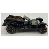 1968 Redline Hot Wheels Blue SHOWCASE PLAQUE Car Carrier (AS SEEN WITH REDLINE PARTS CARS)