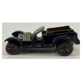 1968 Redline Hot Wheels Blue SHOWCASE PLAQUE Car Carrier (AS SEEN WITH REDLINE PARTS CARS)