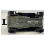 1968 Redline Hot Wheels Blue SHOWCASE PLAQUE Car Carrier (AS SEEN WITH REDLINE PARTS CARS)