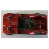 1968 Redline Hot Wheels Blue SHOWCASE PLAQUE Car Carrier (AS SEEN WITH REDLINE PARTS CARS)