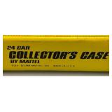 Two 1968 Redlines Hot Wheels 24 Car Carrying Case (1= Missing Latch Piece And Handle) 1= Missing Handle