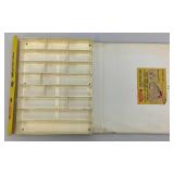 Two 1968 Redlines Hot Wheels 24 Car Carrying Case (1= Missing Latch Piece And Handle) 1= Missing Handle