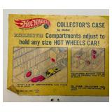 Two 1968 Redlines Hot Wheels 24 Car Carrying Case (1= Missing Latch Piece And Handle) 1= Missing Handle