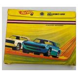 Two 1968 Redlines Hot Wheels 24 Car Carrying Case (1= Missing Latch Piece And Handle) 1= Missing Handle
