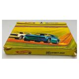 Two 1968 Redlines Hot Wheels 24 Car Carrying Case (1= Missing Latch Piece And Handle) 1= Missing Handle