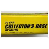 Two 1968 Redlines Hot Wheels 24 Car Carrying Case (1= Missing Latch Piece And Handle) 1= Missing Handle