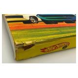 Two 1968 Redlines Hot Wheels 24 Car Carrying Case (1= Missing Latch Piece And Handle) 1= Missing Handle